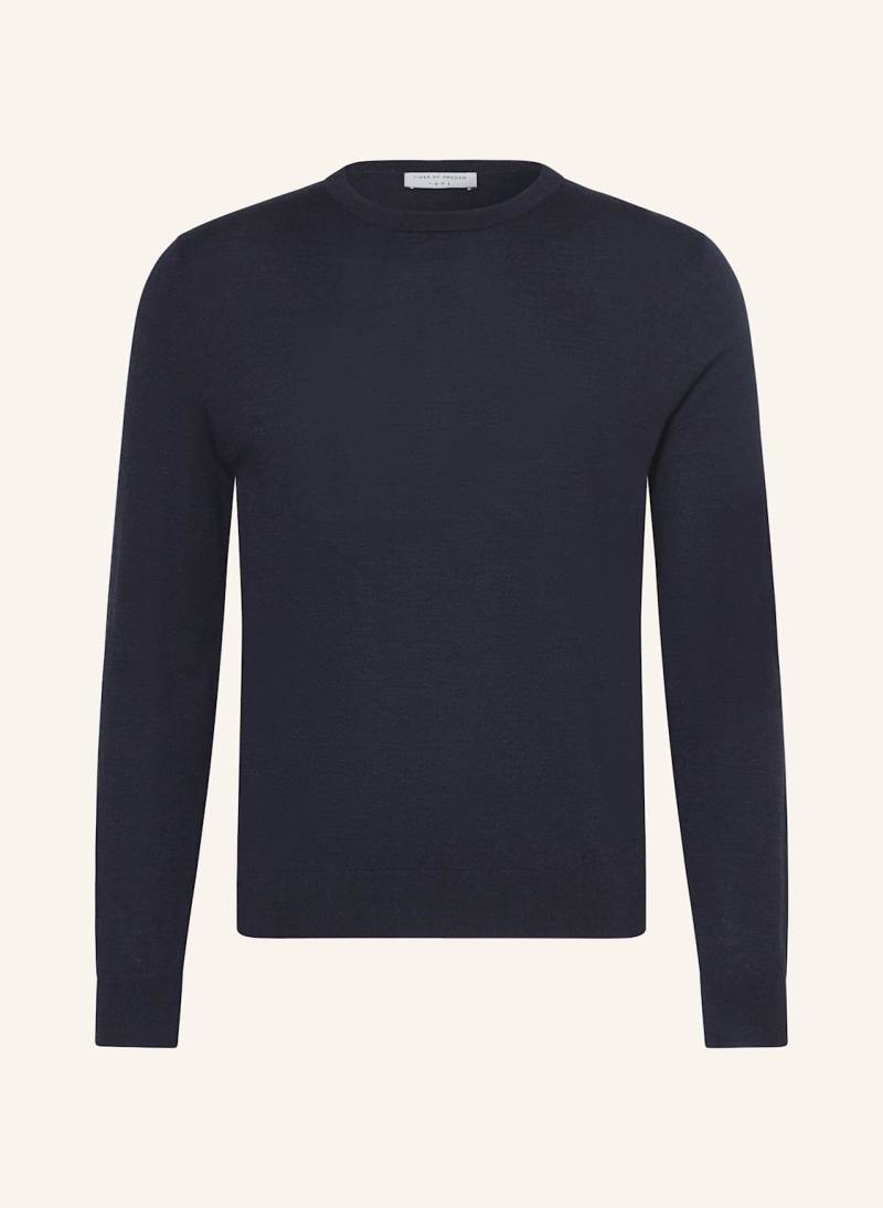 Tiger Of Sweden Pullover Connor Aus Merinowolle blau von Tiger Of Sweden