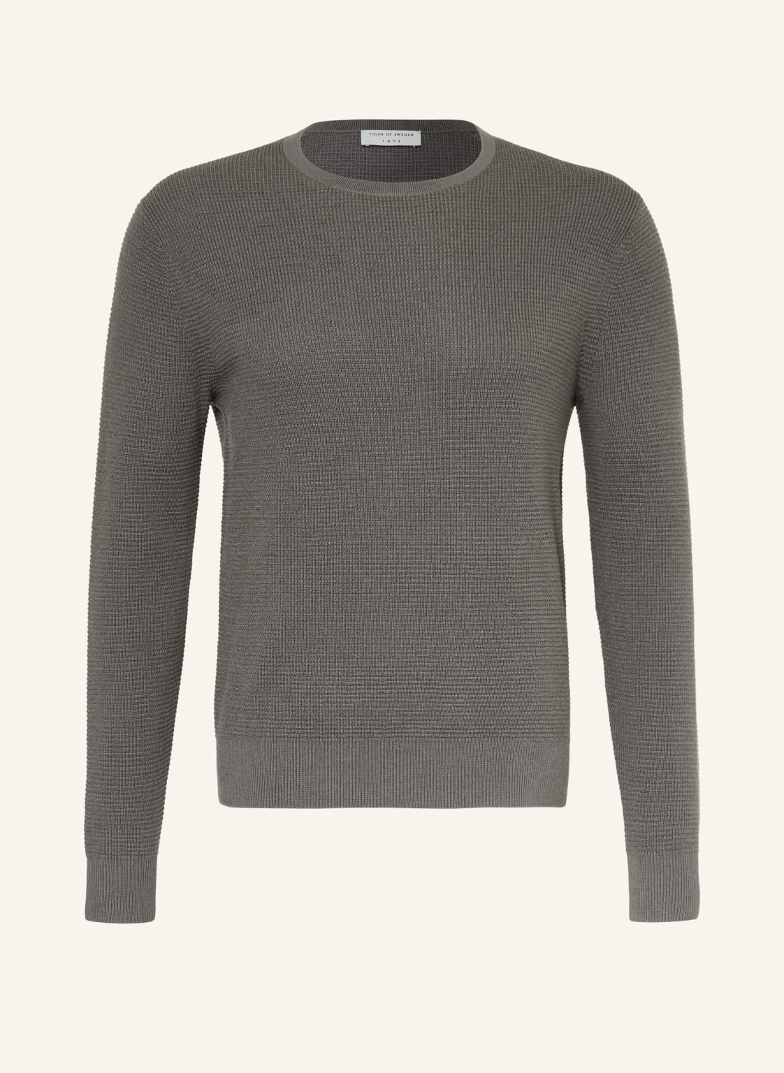 Tiger Of Sweden Pullover Connor grau von Tiger Of Sweden