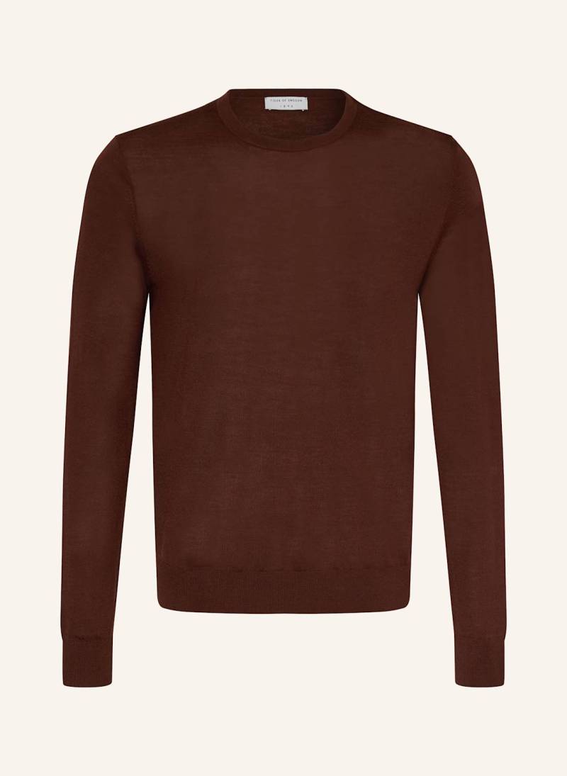 Tiger Of Sweden Pullover Connor rot von Tiger Of Sweden