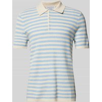 Tiger Of Sweden Regular Fit Poloshirt mit Strukturmuster Modell 'Erros' in Hellblau, Größe L Tiger Of Sweden Regular Fit Poloshirt mit Strukturmuster Modell 'Erros' in Hellblau, Größe L von Tiger Of Sweden