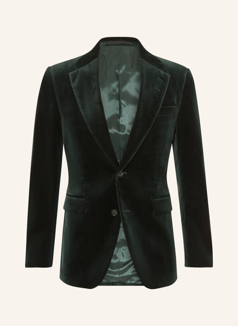 Tiger Of Sweden Samtsakko Ease Extra Slim Fit gruen von Tiger Of Sweden