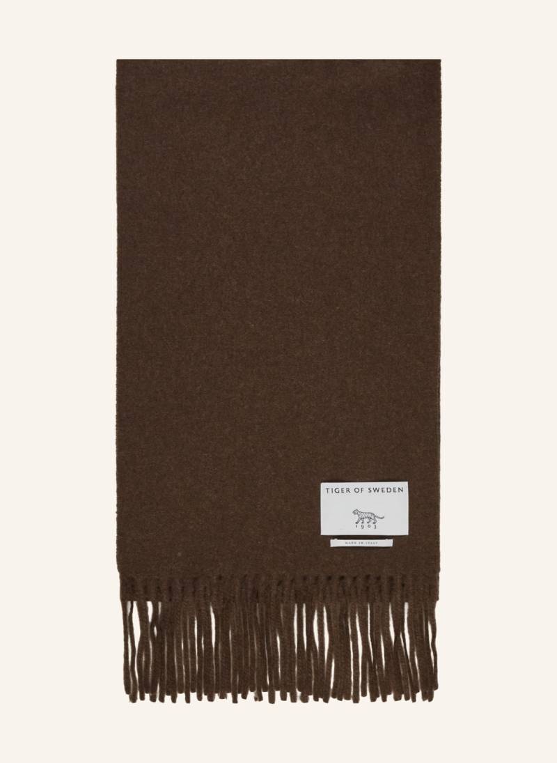 Tiger Of Sweden Schal Sylan braun von Tiger Of Sweden