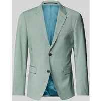 Tiger Of Sweden Slim Fit 2-Knopf-Sakko mit Pattentaschen Modell 'Jamie' in Mint, Größe 52 von Tiger Of Sweden