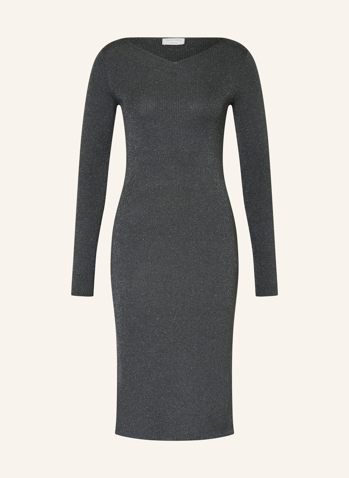 Tiger Of Sweden Strickkleid Poppie Mit Glitzergarn gruen von Tiger Of Sweden