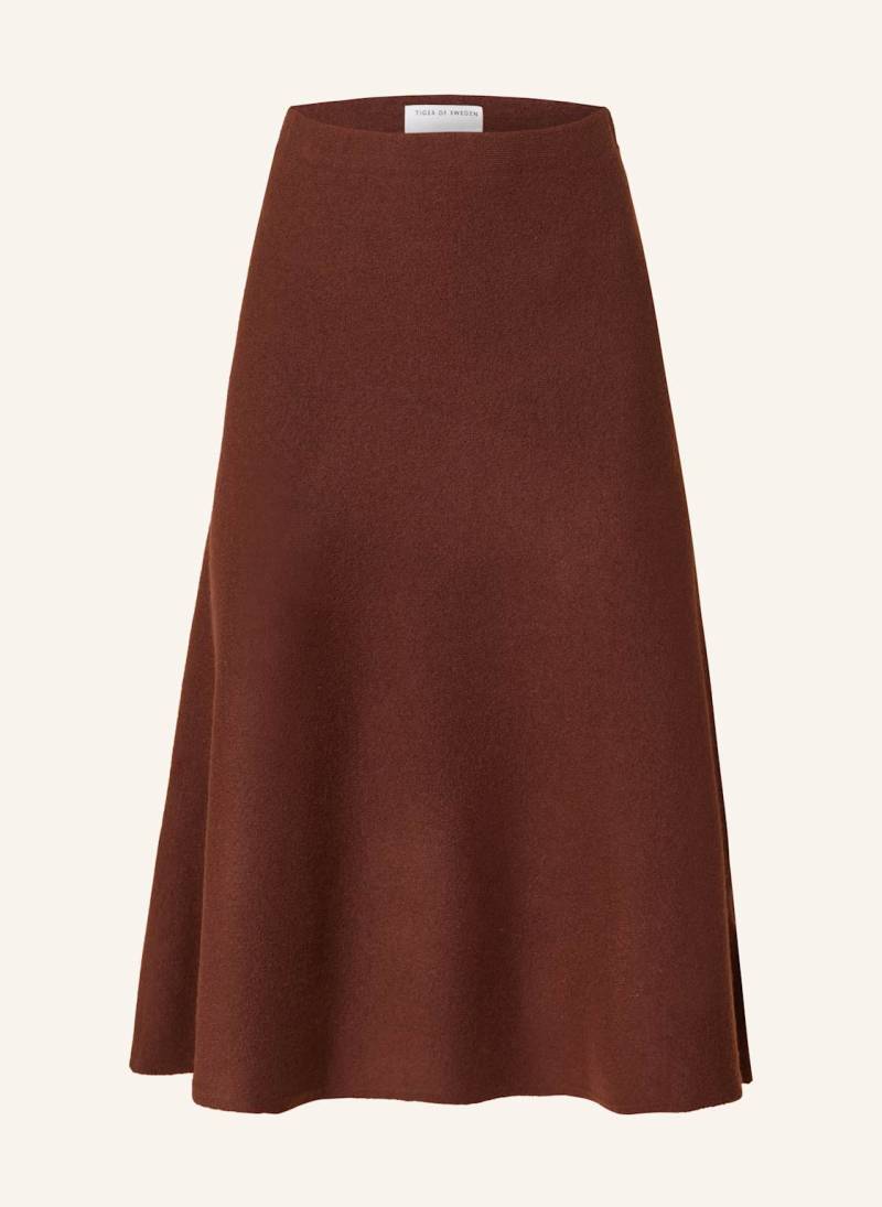 Tiger Of Sweden Strickrock Sian rot von Tiger Of Sweden