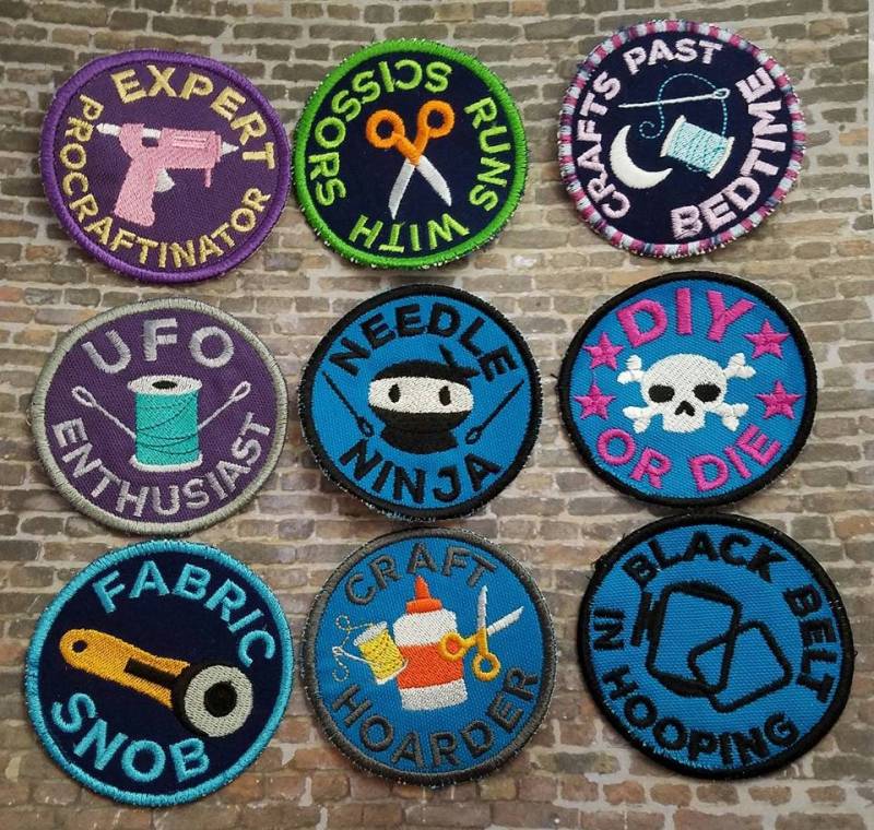Crafty Aufnäher von TigerInATornado