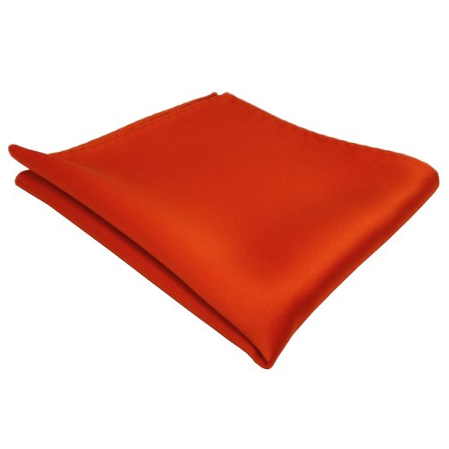 TigerTie Designer Einstecktuch in orange leuchtorange einfarbig uni TigerTie Designer Einstecktuch in orange leuchtorange einfarbig uni von TigerTie