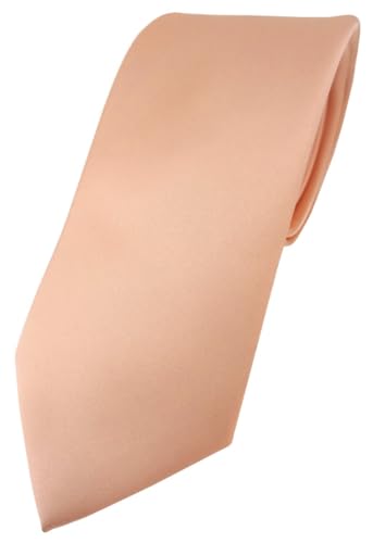 TigerTie Herren Krawatte – Klassische 7,5 cm Krawatte in lachs einfarbigem Design, ideal für Geschäftstermine, festliche Anlässe und die Freizeit TigerTie Herren Krawatte – Klassische 7,5 cm Krawatte in lachs einfarbigem Design, ideal für Geschäftstermine, festliche Anlässe und die Freizeit von TigerTie