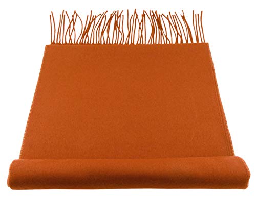 TigerTie Designer Schal in orange blutorange einfarbig Uni - Cashmink TigerTie Designer Schal in orange blutorange einfarbig Uni - Cashmink von TigerTie