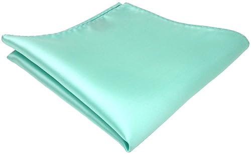 TigerTie Einstecktuch in helles mint grün einfarbig Uni - Tuch Polyester - Größe 26 x 26 cm TigerTie Einstecktuch in helles mint grün einfarbig Uni - Tuch Polyester - Größe 26 x 26 cm von TigerTie