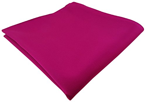 TigerTie Designer Einstecktuch in magenta einfarbig uni von TigerTie