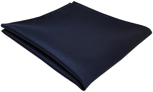 TigerTie Einstecktuch in marine saphirblau dunkelblau einfarbig Uni - Tuch Polyester - Größe 26 x 26 cm TigerTie Einstecktuch in marine saphirblau dunkelblau einfarbig Uni - Tuch Polyester - Größe 26 x 26 cm von TigerTie