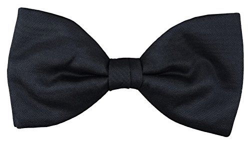 TigerTie Fliege in teal, Fliege 100% pure Seide - echter Moiré Effekt von TigerTie