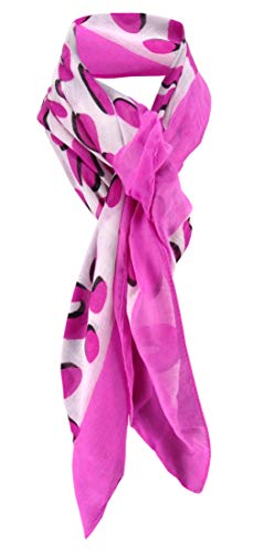TigerTie Halstuch in pink schwarz grau gemustert - Schalgröße 100 x 100 cm TigerTie Halstuch in pink schwarz grau gemustert - Schalgröße 100 x 100 cm von TigerTie