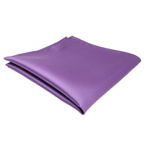 TigerTie - Herren Designer Einstecktuch in lila flieder einfarbig uni TigerTie - Herren Designer Einstecktuch in lila flieder einfarbig uni von TigerTie