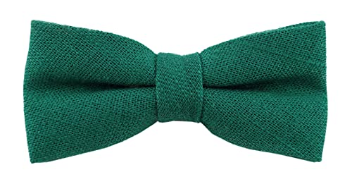 TigerTie - Kleinkinder Baby Fliege in petrol Uni einfarbig mit Gummizug 24 bis 39 cm Halsumfang verstellbar, 100% Leinen + Aufbewahrungsbox TigerTie - Kleinkinder Baby Fliege in petrol Uni einfarbig mit Gummizug 24 bis 39 cm Halsumfang verstellbar, 100% Leinen + Aufbewahrungsbox von TigerTie