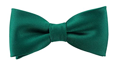 TigerTie - Kleinkinder Baby Fliege in petrolgrün mit Gummizug 29 bis 40 cm Halsumfang verstellbar + Aufbewahrungsbox von TigerTie