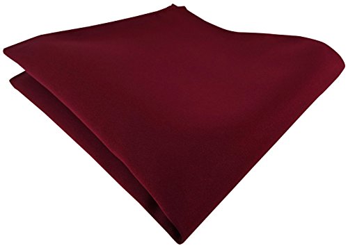 TigerTie Satin Einstecktuch in bordeaux einfarbig Uni - Tuch Polyester - Größe 26 x 26 cm TigerTie Satin Einstecktuch in bordeaux einfarbig Uni - Tuch Polyester - Größe 26 x 26 cm von TigerTie