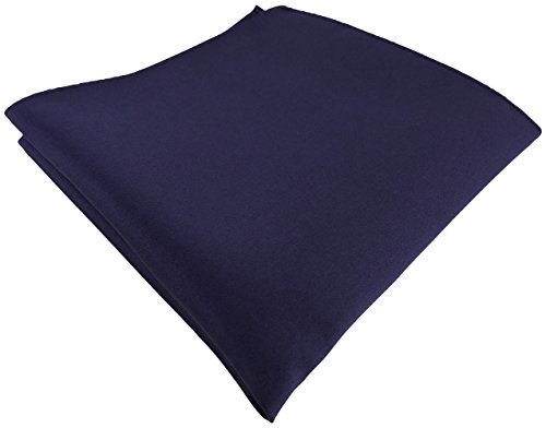 TigerTie Satin Einstecktuch in marine einfarbig Uni - Tuch Polyester - Größe 26 x 26 cm TigerTie Satin Einstecktuch in marine einfarbig Uni - Tuch Polyester - Größe 26 x 26 cm von TigerTie
