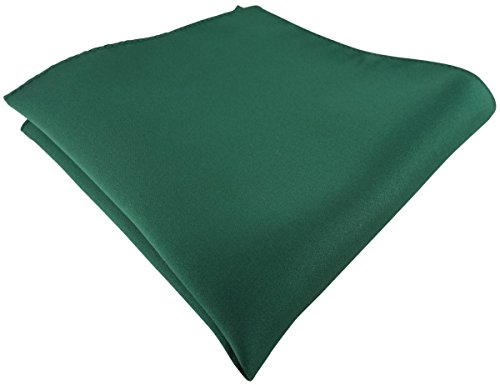 TigerTie - Satin Einstecktuch in moosgrün einfarbig Uni - Tuch Polyester - Größe 26 x 26 cm TigerTie - Satin Einstecktuch in moosgrün einfarbig Uni - Tuch Polyester - Größe 26 x 26 cm von TigerTie