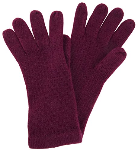TigerTie feine Strickhandschuhe in pflaume Uni - Damen Handschuhe Größe M TigerTie feine Strickhandschuhe in pflaume Uni - Damen Handschuhe Größe M von TigerTie
