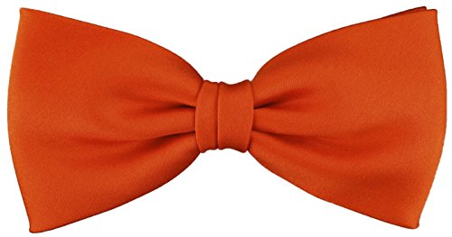 TigerTie vorgebundene Satin Fliege in orange leuchtorange Uni einfarbig + Geschenkbox TigerTie vorgebundene Satin Fliege in orange leuchtorange Uni einfarbig + Geschenkbox von TigerTie