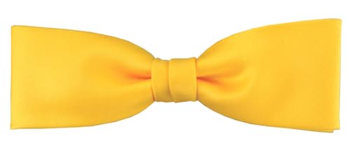 TigerTie vorgebundene schmale Fliege in gelb sonnengelb Uni einfarbig + Box TigerTie vorgebundene schmale Fliege in gelb sonnengelb Uni einfarbig + Box von TigerTie