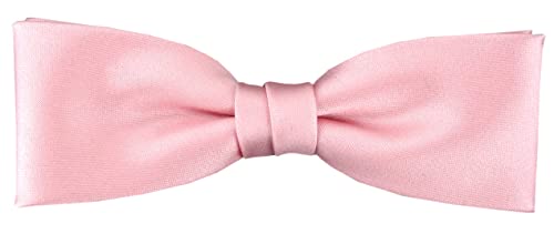 TigerTie vorgebundene schmale Fliege in rosa Uni einfarbig + Box TigerTie vorgebundene schmale Fliege in rosa Uni einfarbig + Box von TigerTie