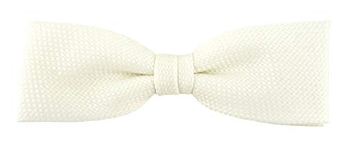 schmale TigerTigerTie Fliege Pique in creme gemustert, vorgebundene Schleife 100% Baumwolle + Aufbewahrungsbox schmale TigerTigerTie Fliege Pique in creme gemustert, vorgebundene Schleife 100% Baumwolle + Aufbewahrungsbox von TigerTie