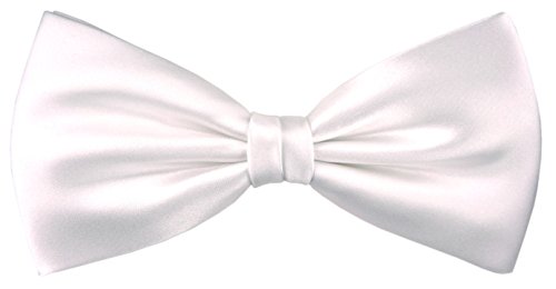 TigerTie schöne Fliege aus reiner Seide Weiss, Spitzenqualität TigerTie schöne Fliege aus reiner Seide Weiss, Spitzenqualität von TigerTie