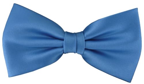 TigerTie vorgebundene Fliege Schleife in azurblau Einfarbig Uni + Geschenkbox TigerTie vorgebundene Fliege Schleife in azurblau Einfarbig Uni + Geschenkbox von TigerTie
