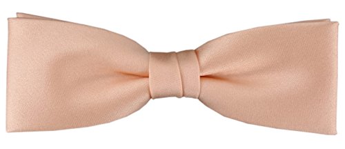 TigerTie vorgebundene schmale Fliege in lachs Uni einfarbig + Box TigerTie vorgebundene schmale Fliege in lachs Uni einfarbig + Box von TigerTie