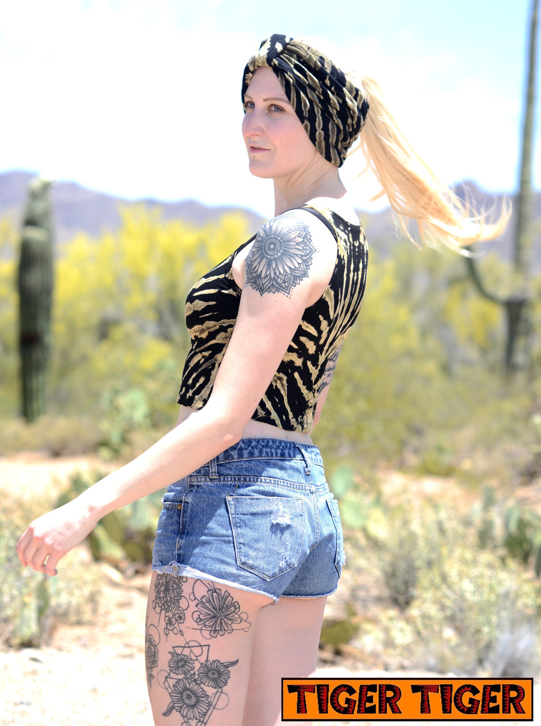 Handgefärbtes Turban Headwrap/stirnband Toll Mit Dreads Haarteil Festival Saison Vielseitige Tube Dreadlocks Free Size Gemischte Farbe von TigerTigerTreasures