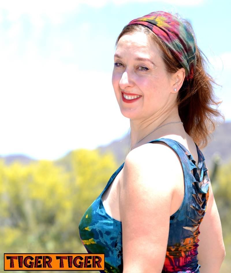 Krawatte Farbstoff Stirnband/Haarstück Festival Saison Vielseitig Dreadlocks Freie Größe Gemischte Farbe von TigerTigerTreasures