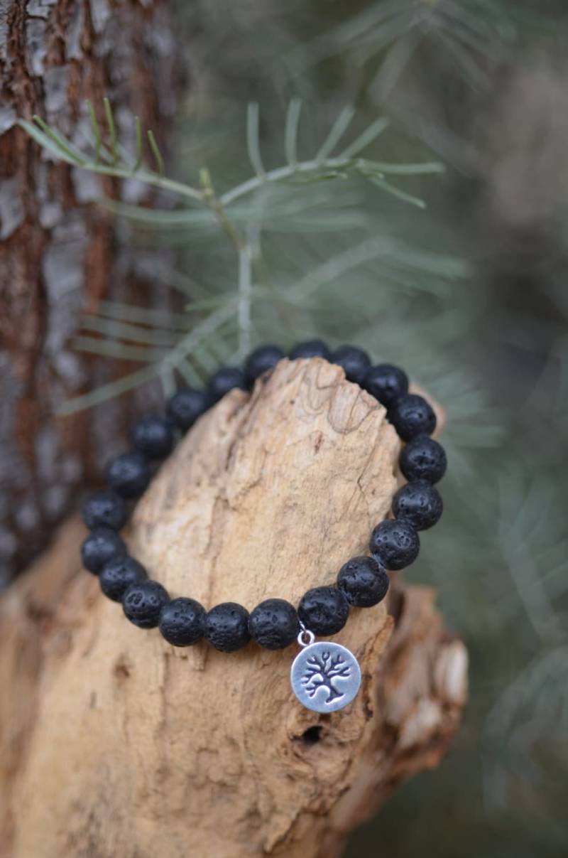 Lava Stein Baum Des Lebens Armband/Yoga Mala Stapelschmuck Gebetskette Charm Meditation Boho Unisex Lotus Blume Lava Stein Baum Des Lebens Armband/Yoga Mala Stapelschmuck Gebetskette Charm Meditation Boho Unisex Lotus Blume von TigerTigerTreasures