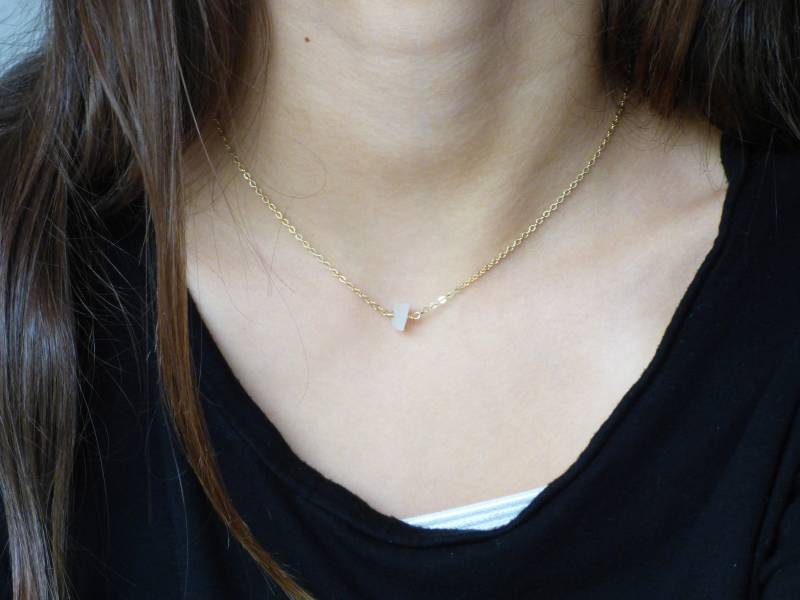 Gold Filled Mondstein Halskette Juni Birthstone Schmuck Gold Filled Mondstein Halskette Juni Birthstone Schmuck von TigerlillyJewellery