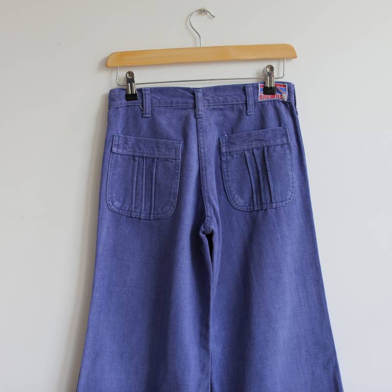 Vintage Low Reis Flared Jeans. Ursprünglich Damengröße Xs /S. 70Er Jahre von TigonVintage