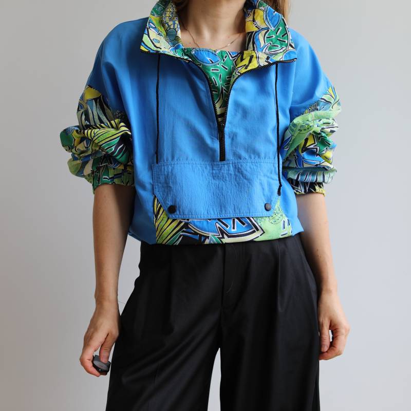 Vintage Pullover Windbreaker Jacke. Ursprünglich Herrengröße Xl. 80Er Jahre von TigonVintage