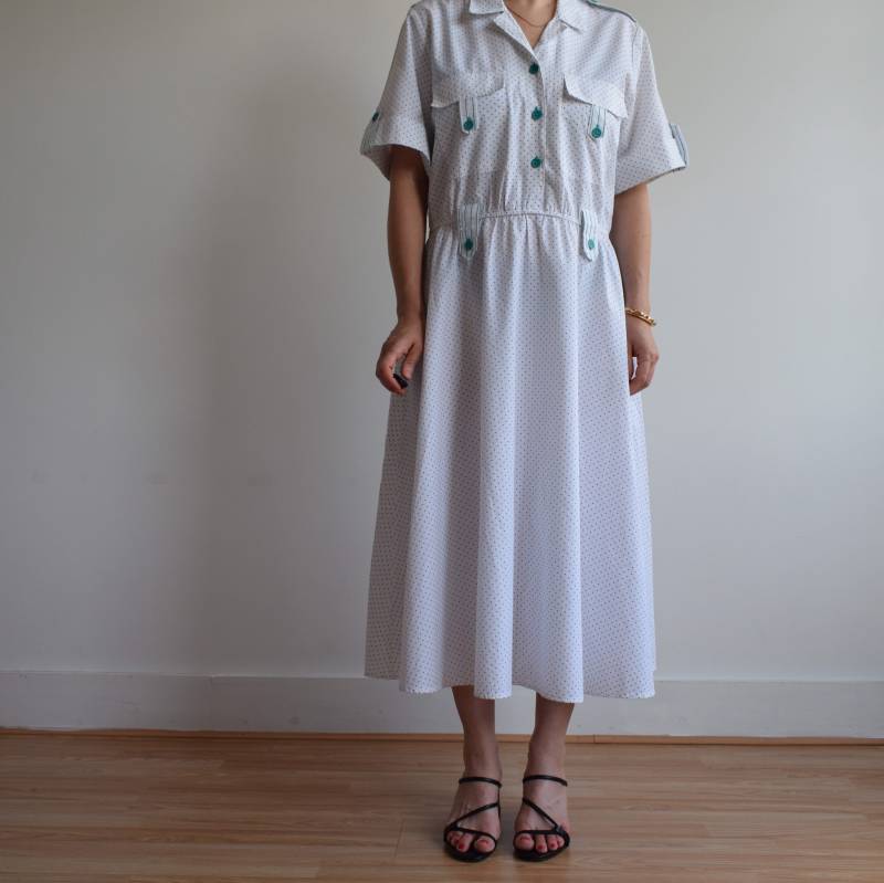 Vintage Sommer Midi Kleid. Ursprünglich Damengröße M. 90Er Jahre von TigonVintage