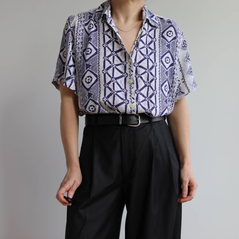 Vintage Sommerhemd/Button Up. Ursprünglich Herrengröße M. 90Er Jahre von TigonVintage