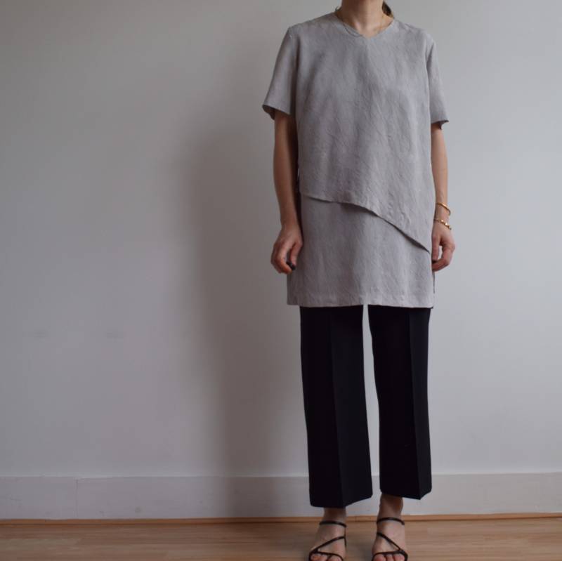 Vintage Veganes Seidentop. Ursprünglich Damengröße M/L. 90Er Jahre von TigonVintage