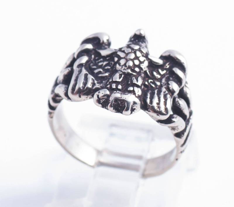 Bagratuni Dynastie V2 Kleine Sterling Silber Ring von TigraniSilver