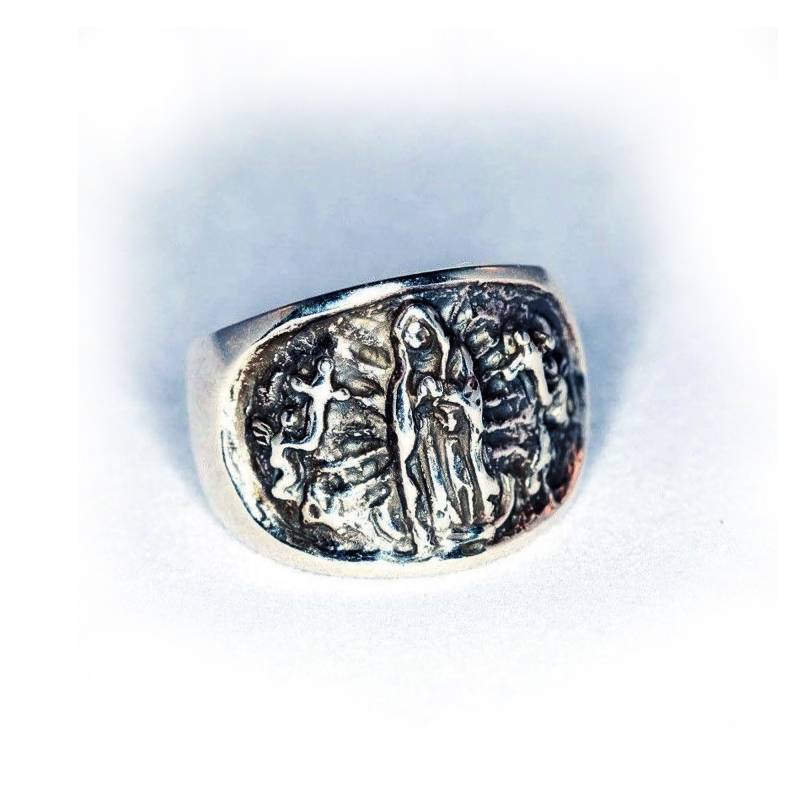 Lady Of Guadalupe Sterling Silber Ring von TigraniSilver