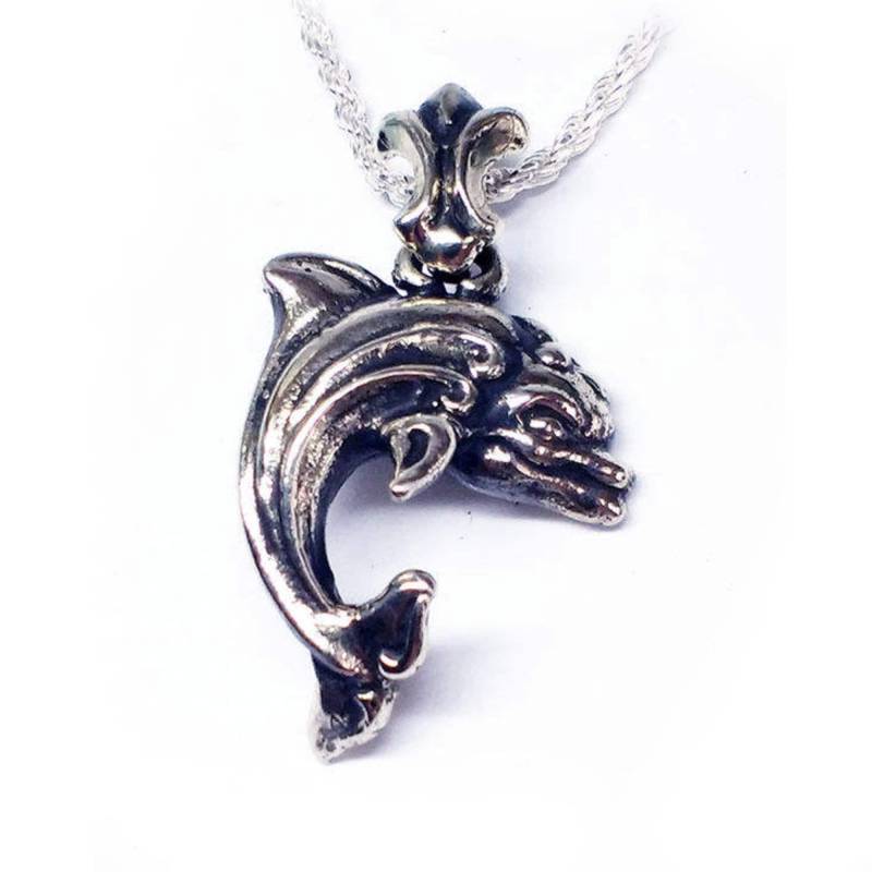 Süßer Delfin Silber Anhänger von TigraniSilver