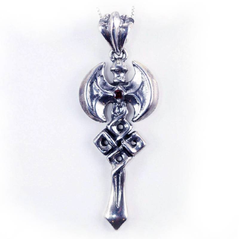 Wikinger Axt Sterling Silber Anhänger von TigraniSilver