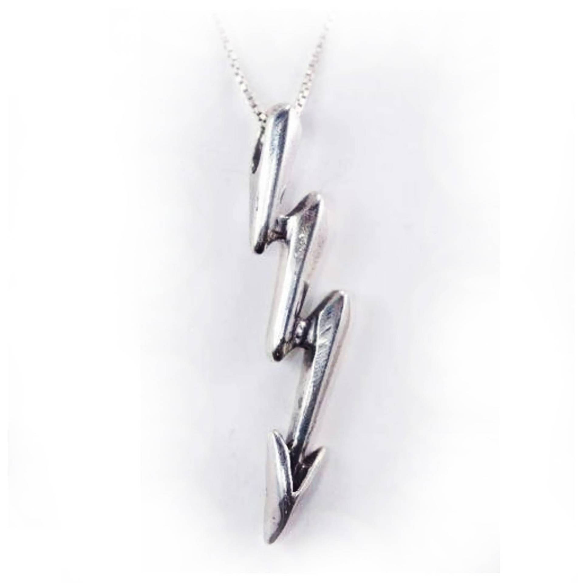 sterling Silber Blitz Anhänger sterling Silber Blitz Anhänger von TigraniSilver