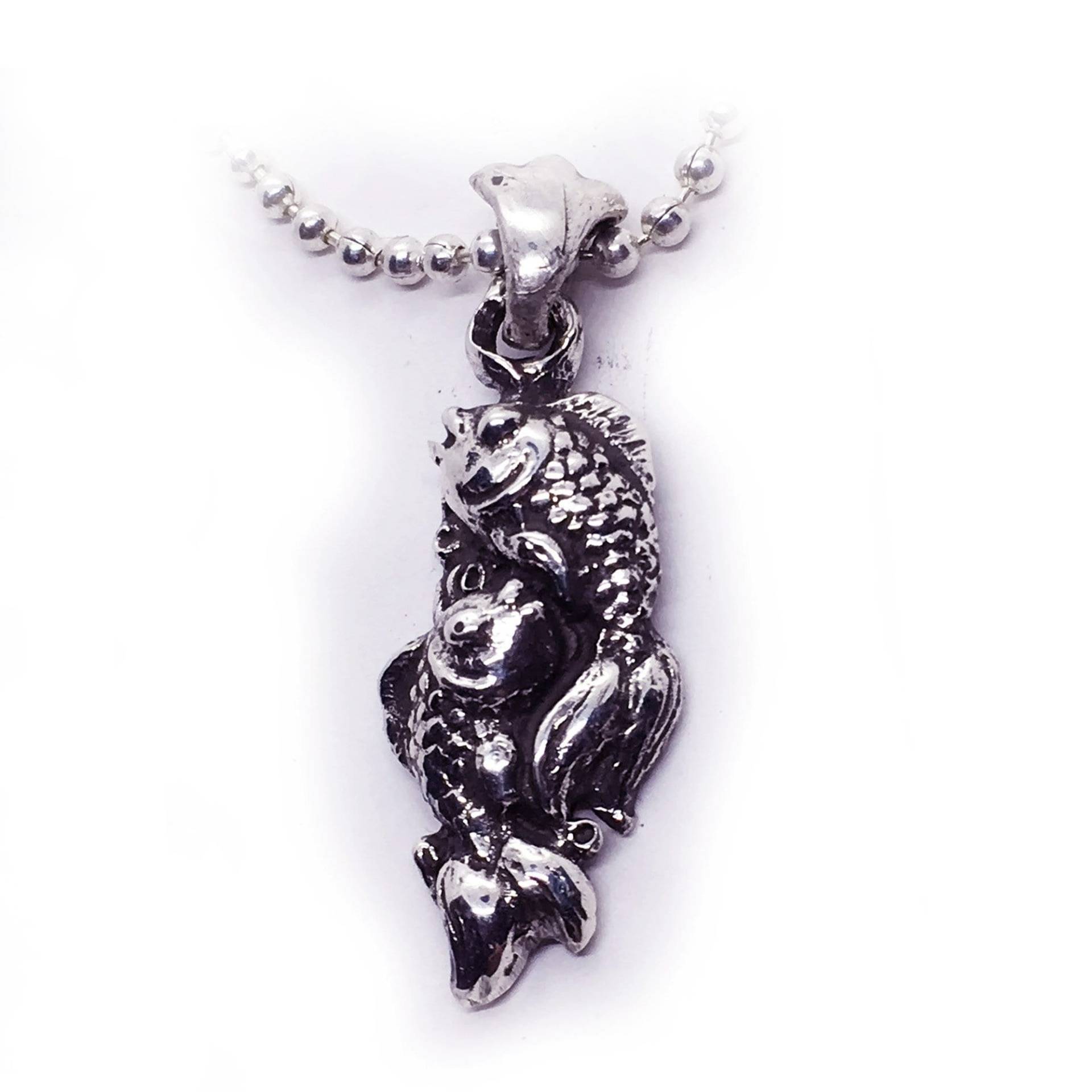 sterling Silber Fisch Anhänger sterling Silber Fisch Anhänger von TigraniSilver