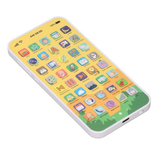 Tihebeyan 40-Tasten-Touchscreen-Multifunktions-Frühpädagogikgerät für Kleinkinder, mit 3D-Tasten und Kindertelefonfunktionen Zum Sprachenlernen (REH) von Tihebeyan