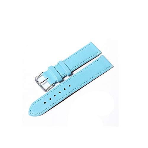 TikTako Frauen Stecknadel Schnalle Uhrenarmbänder Uhrenarmband Leder Edelstahl Schnalle Gürtelschnalle, 12-20mm von MXBAOHENG