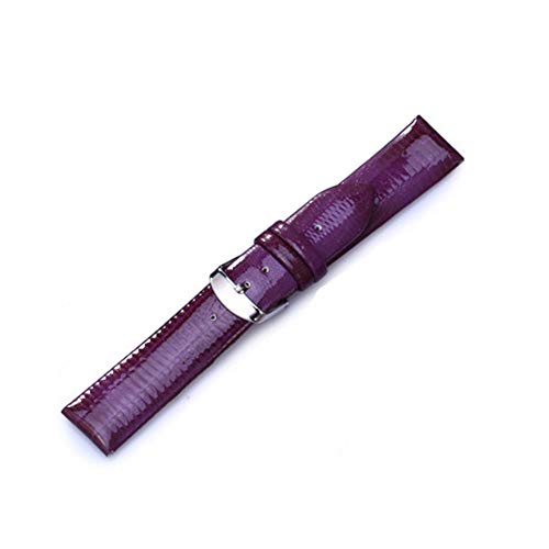 TikTako Lackleder Frauen Armband 12MM 14MM 16MM 18MM 20MM 22MM Design Eidechsen-Muster Red Ersatz-Band-Bügel TikTako Lackleder Frauen Armband 12MM 14MM 16MM 18MM 20MM 22MM Design Eidechsen-Muster Red Ersatz-Band-Bügel von TikTako